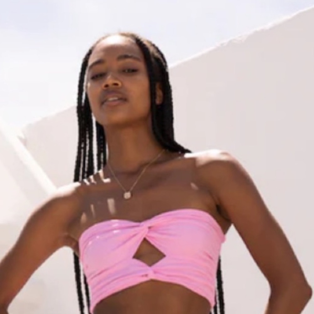 Blanco By Nature Pink Sofia Top